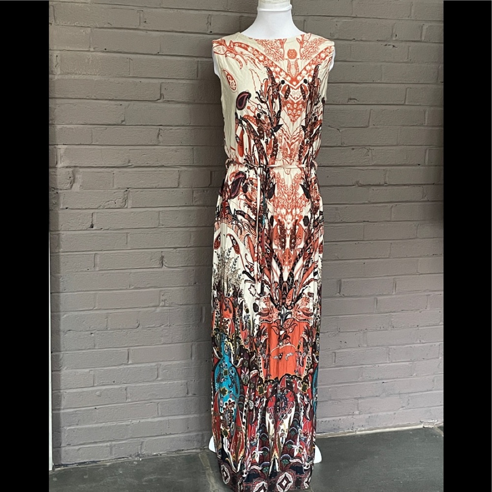 Vintage Chela Girl Maxi Dress  M - 8